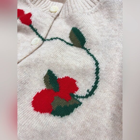 BARRIE English Garden Cashmere Knit Cardigan - Picture 12 of 16